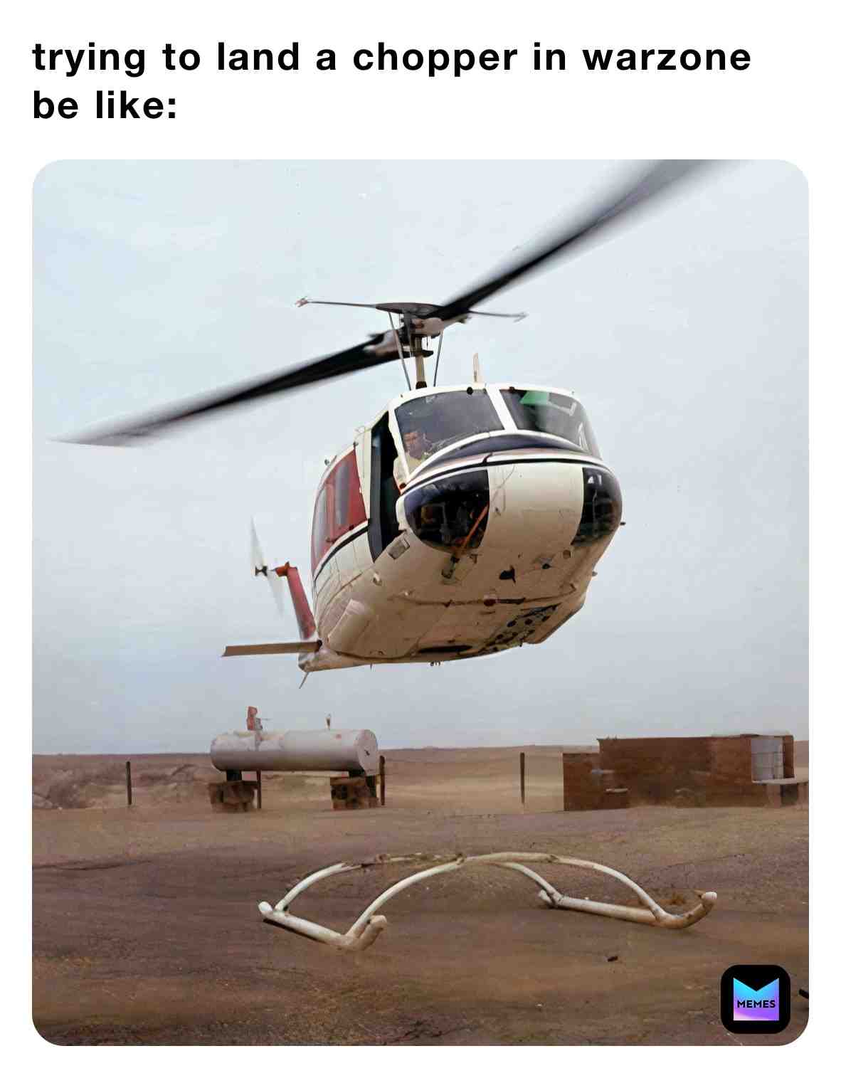 Choppers in warzone be making me mad