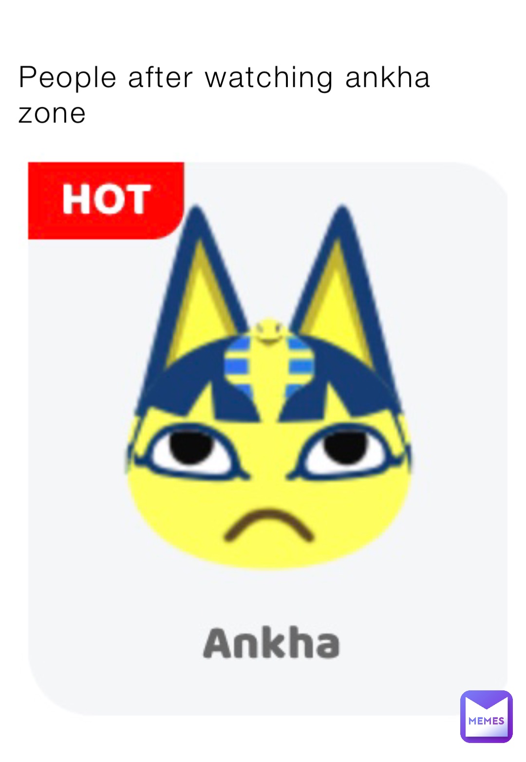 People after watching ankha zone