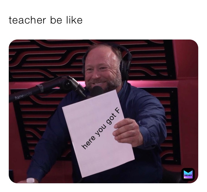 teacher be like