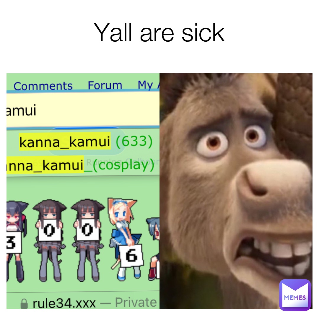 Yall are sick