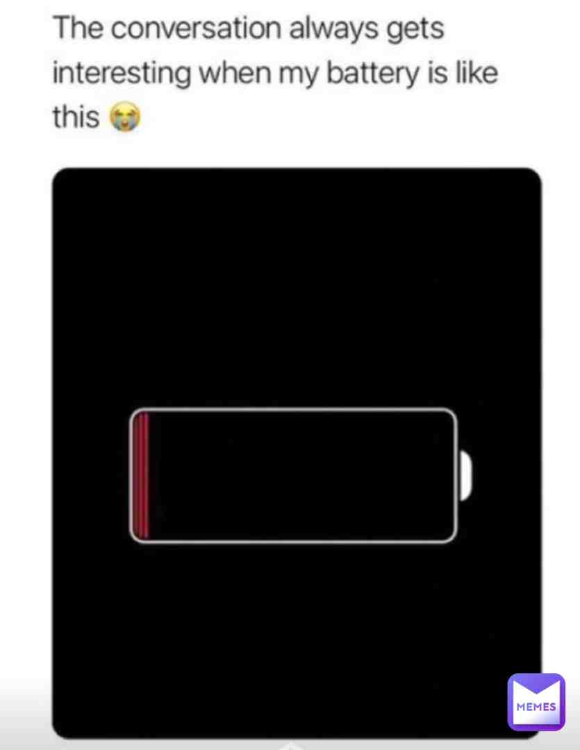 and my battery is never like this👍🏻