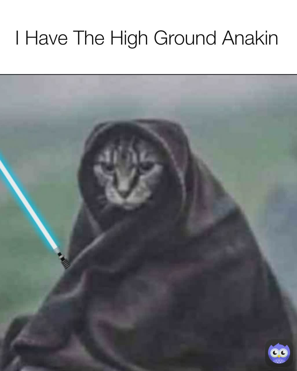 I Have The High Ground Anakin