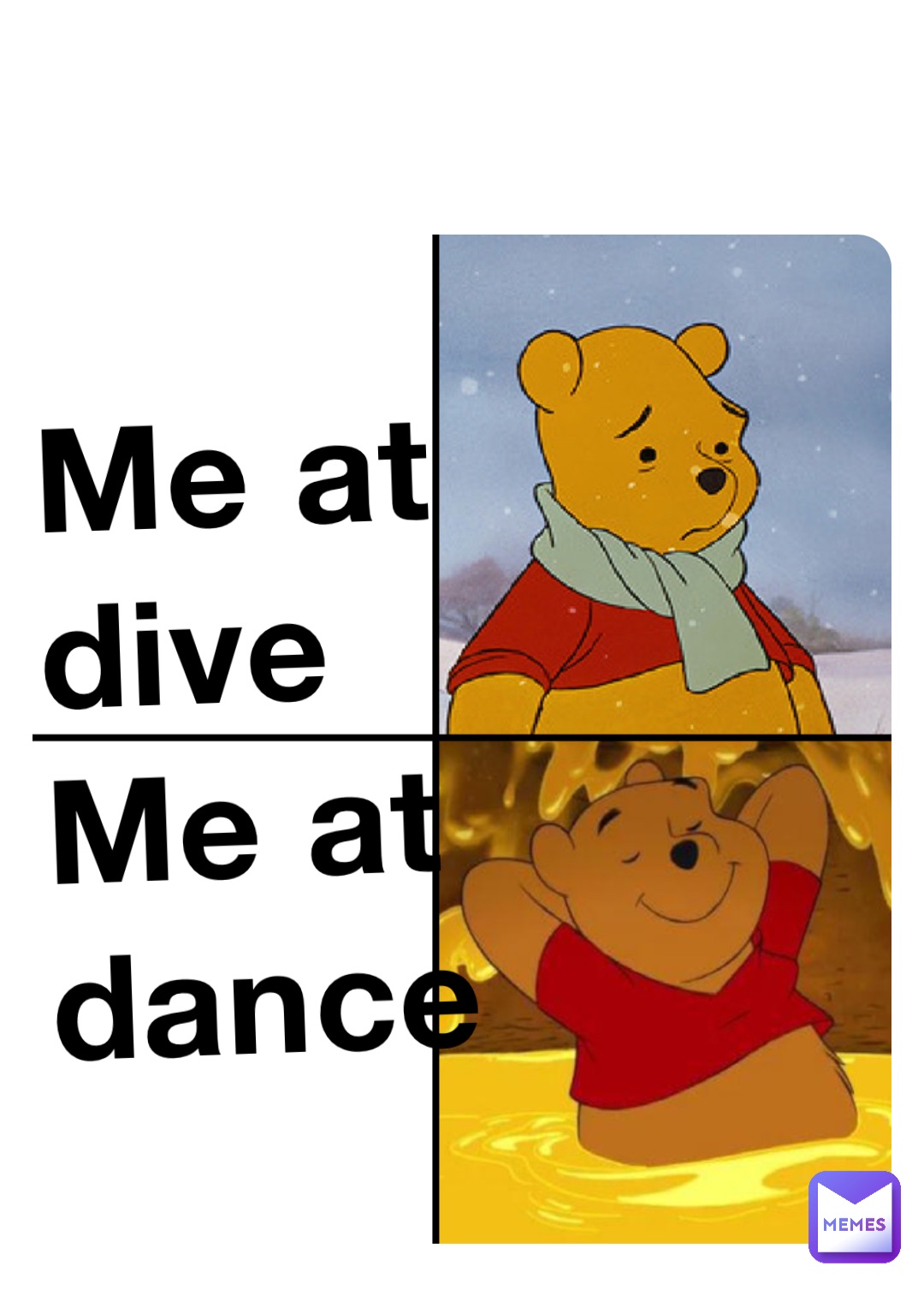 Me at dive 
Me at dance