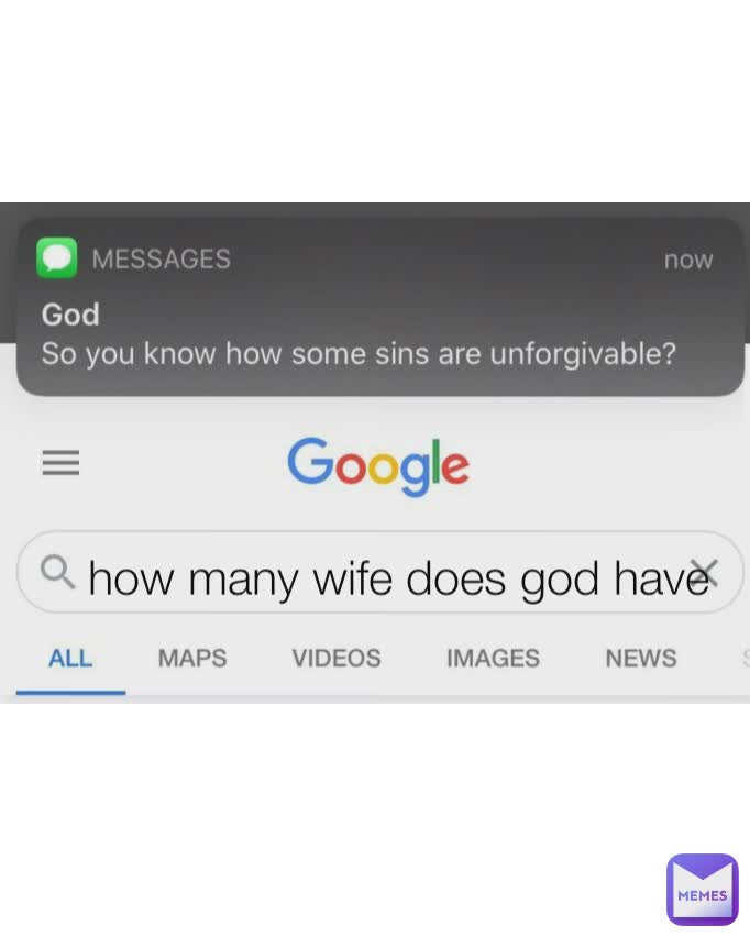 how many wife does god have