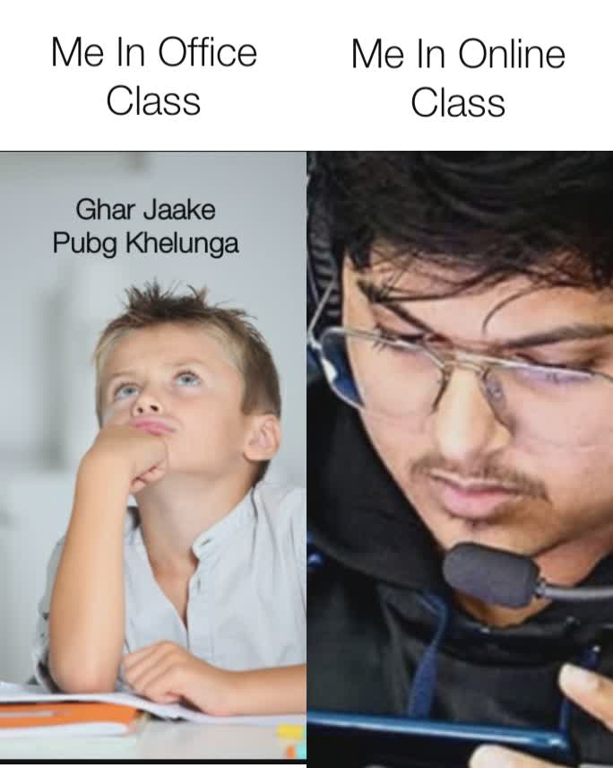 Me In Office Class Ghar Jaake Pubg Khelunga Me In Online Class Aa Banau Toi Athena