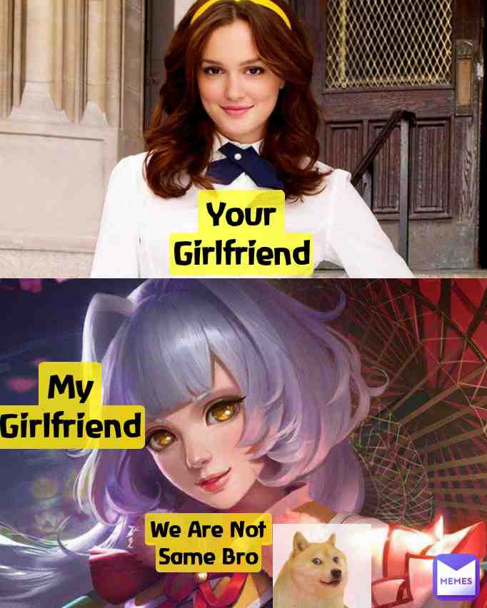 We not same