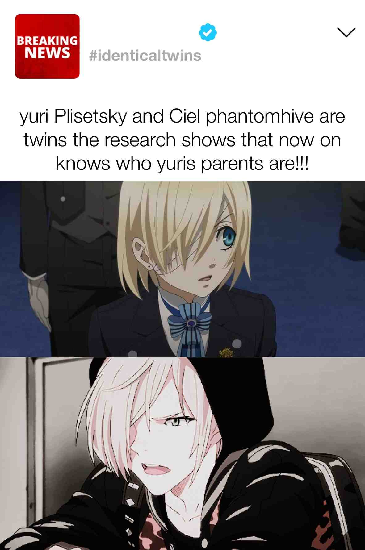 #yuriPlisetsky #cielphantomhive #blackbutler #yurionice