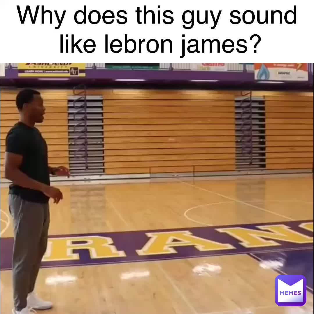 #viral  #lebronjames  #lebron  #shooting  #basketball  #soundalike