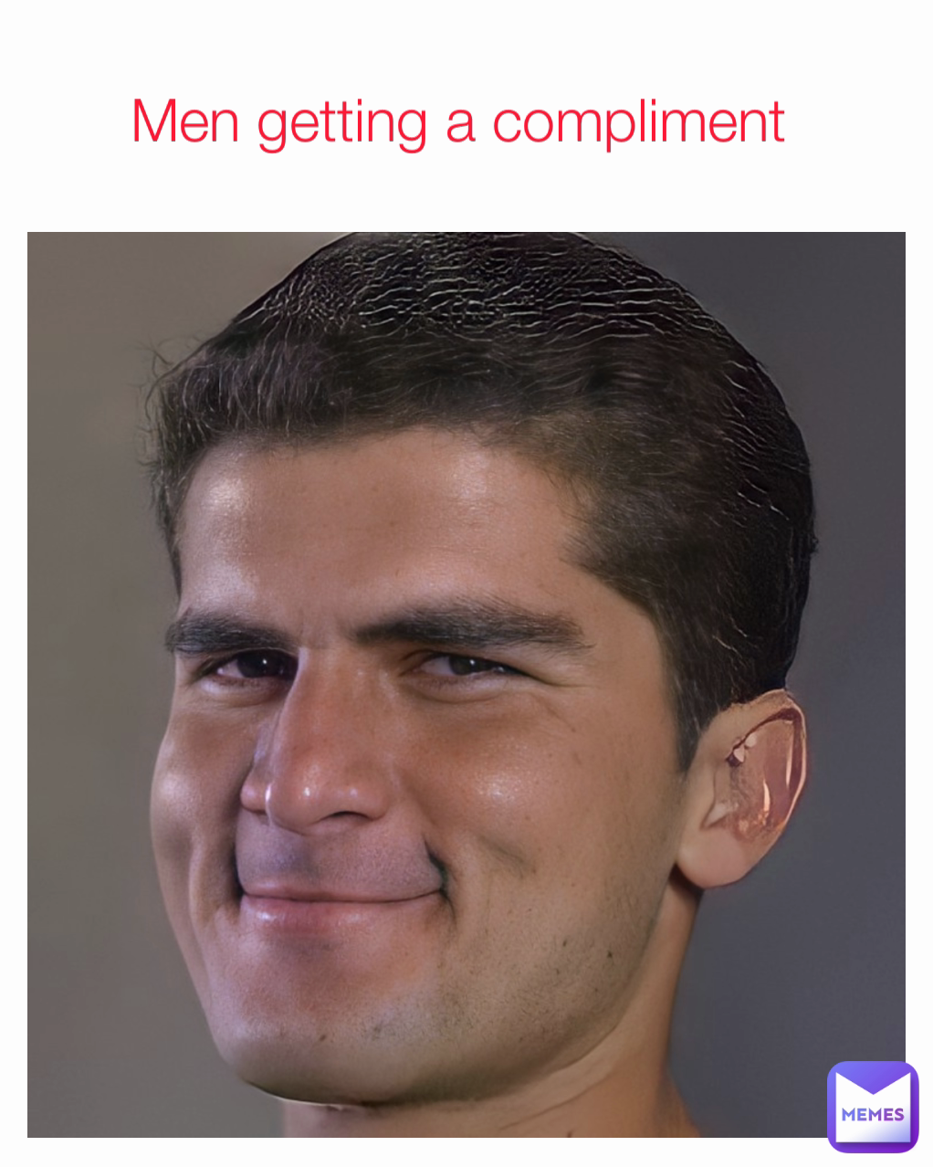 Men getting a compliment 