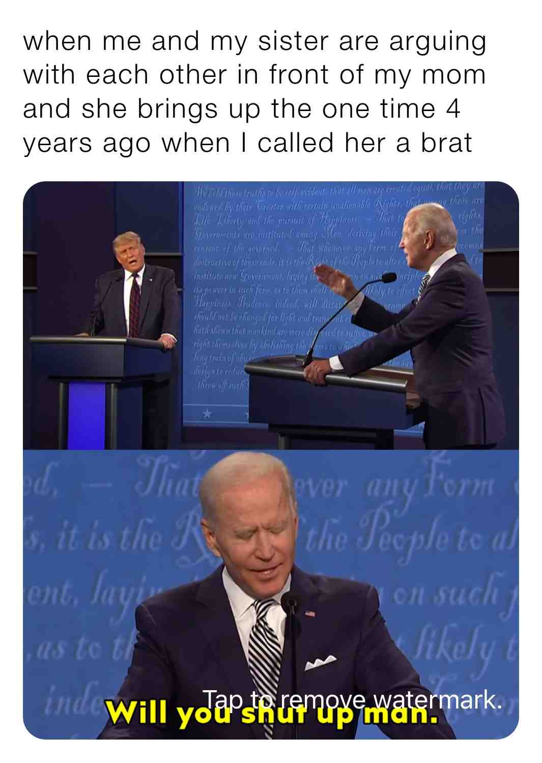 Meme shared by @TCDFB