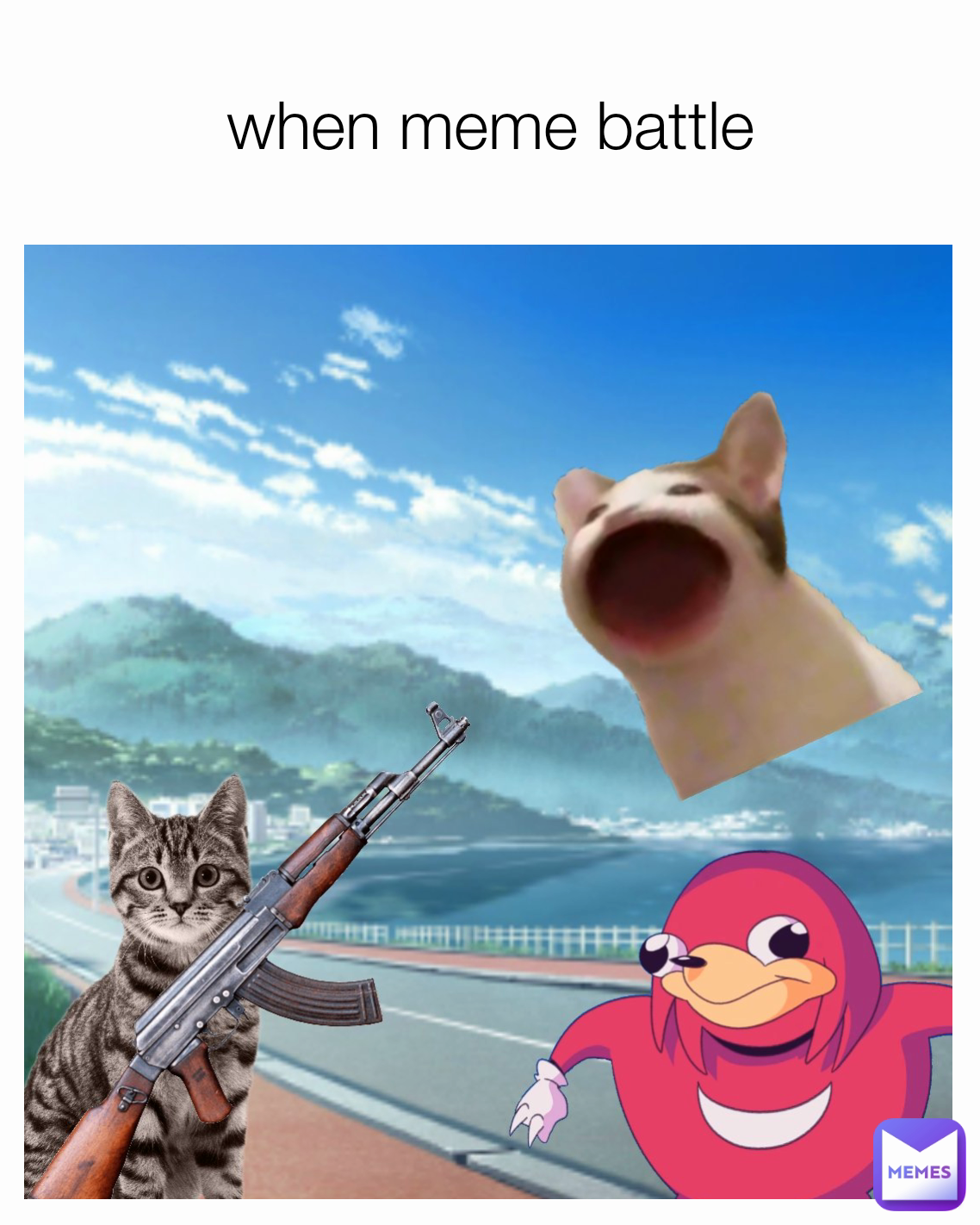 when meme battle