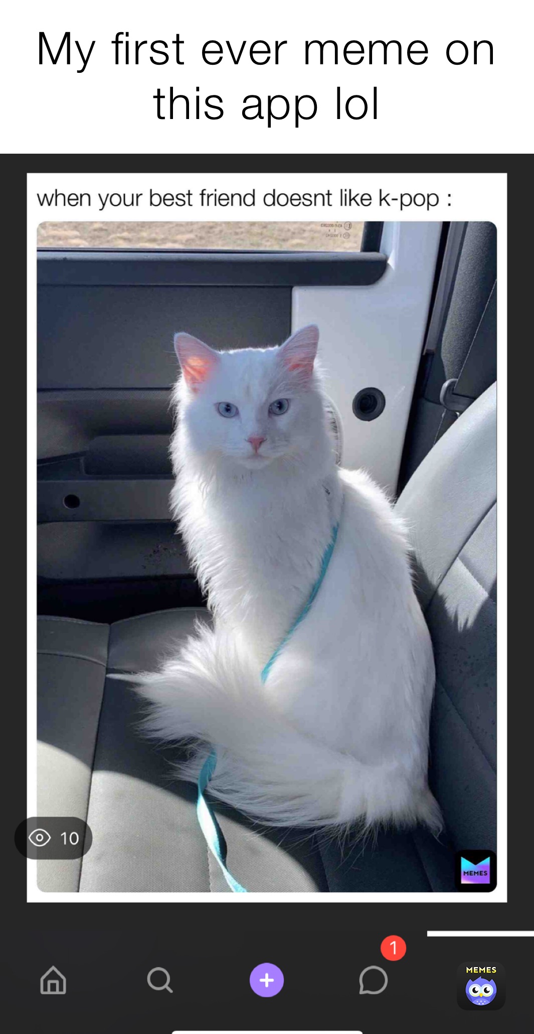 My first ever meme on this app lol