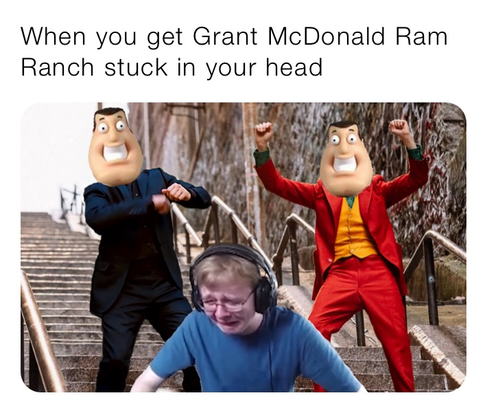 dannelse Fejl Frastødende When you get Grant McDonald Ram Ranch stuck in your head | @dumpybloom |  Memes