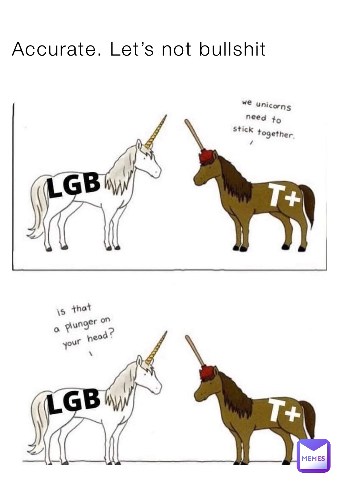 Accurate. Let’s not bullshit