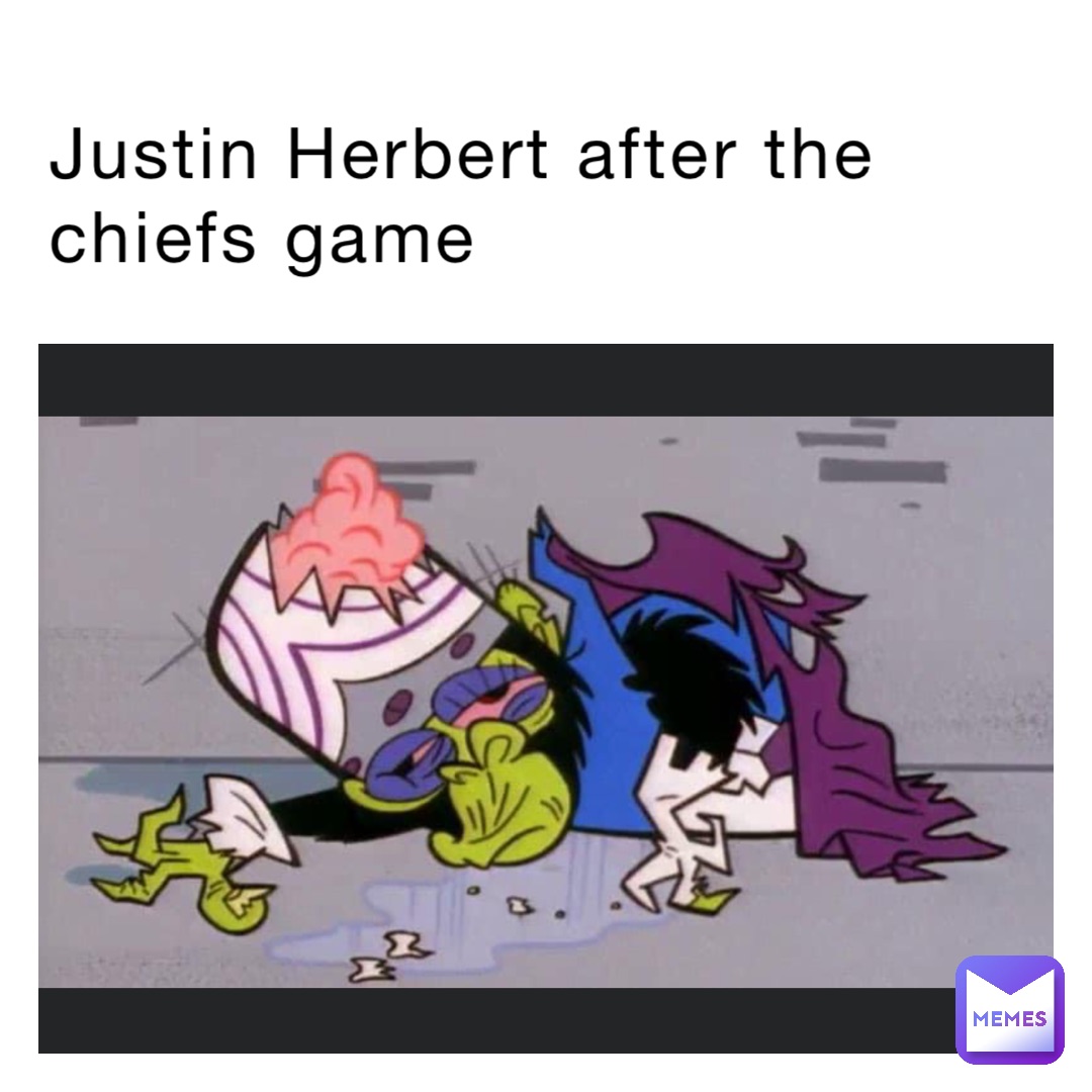 Justin Herbert after the chiefs game