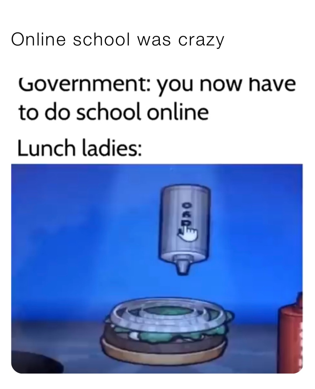 Online school was crazy