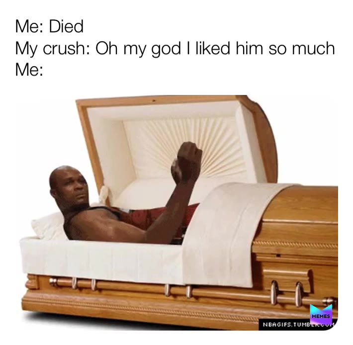 Man Runs At Coffin