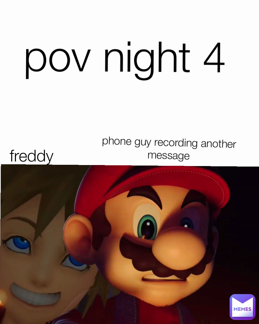 freddy pov night 4 phone guy recording another message