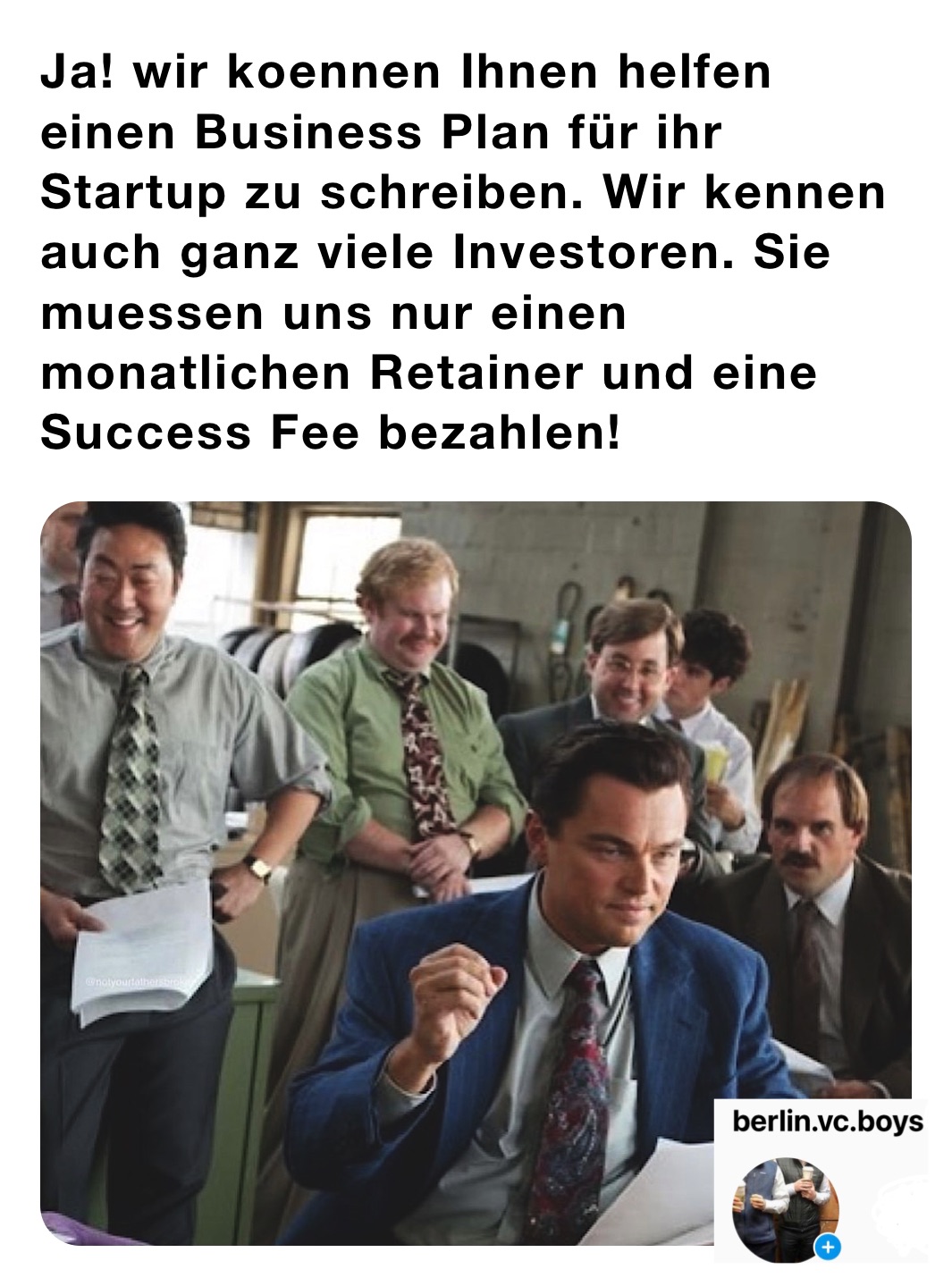 Das ist wirklich eine tolle Startup Idee Ja oder!? Bekomme ich jetzt