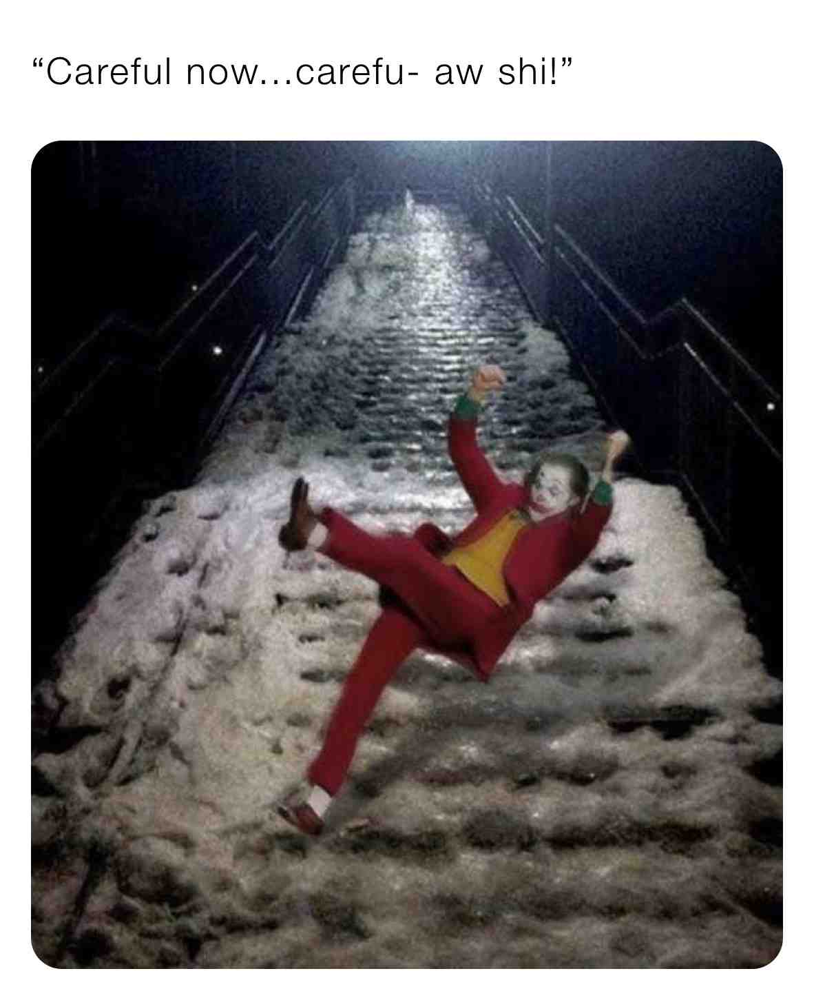 I’m thankful I don’t have stairs outside cuz this would be me.☃️❄️ #2021 #cold #relatable