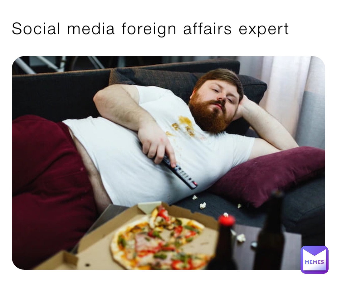 Social media foreign affairs expert