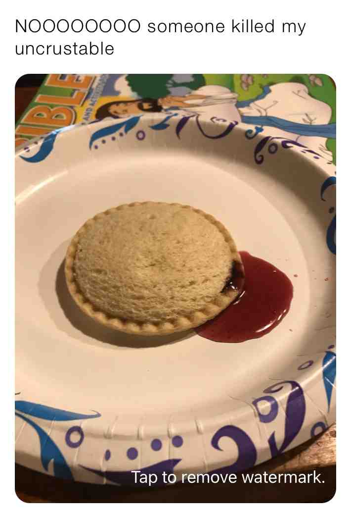 MY UNCRUSTABLE