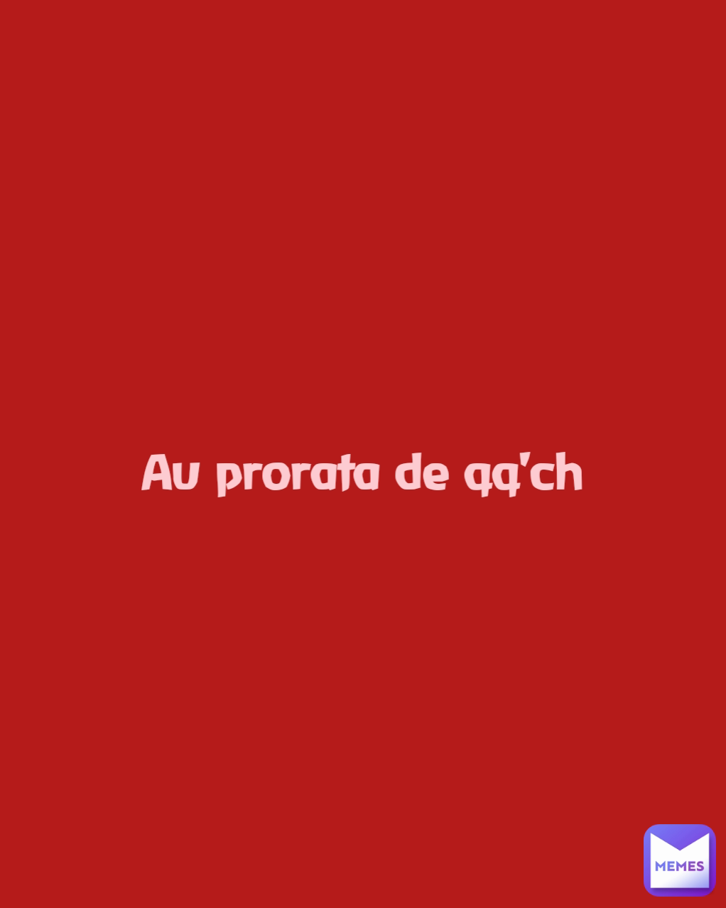 Au prorata de qq'ch