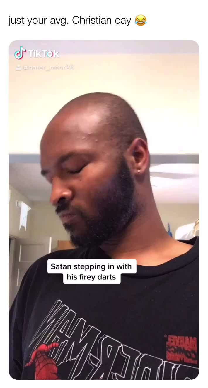 Just another day in the CHRISTIAN walk \ud83d\ude02
 #memes  #itbelikethatsometimes   #facts  #lol  #christianmemes  #iykyk  #jesusmemes  #tiktok  #f4f
