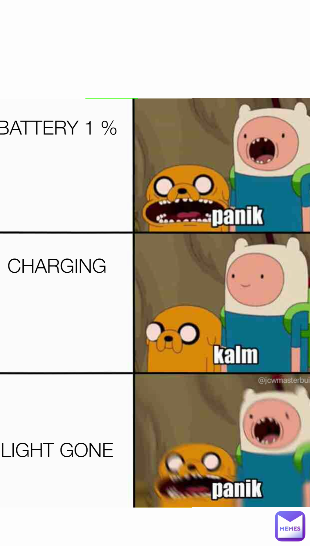 BATTERY 1 %





CHARGING







LIGHT GONE