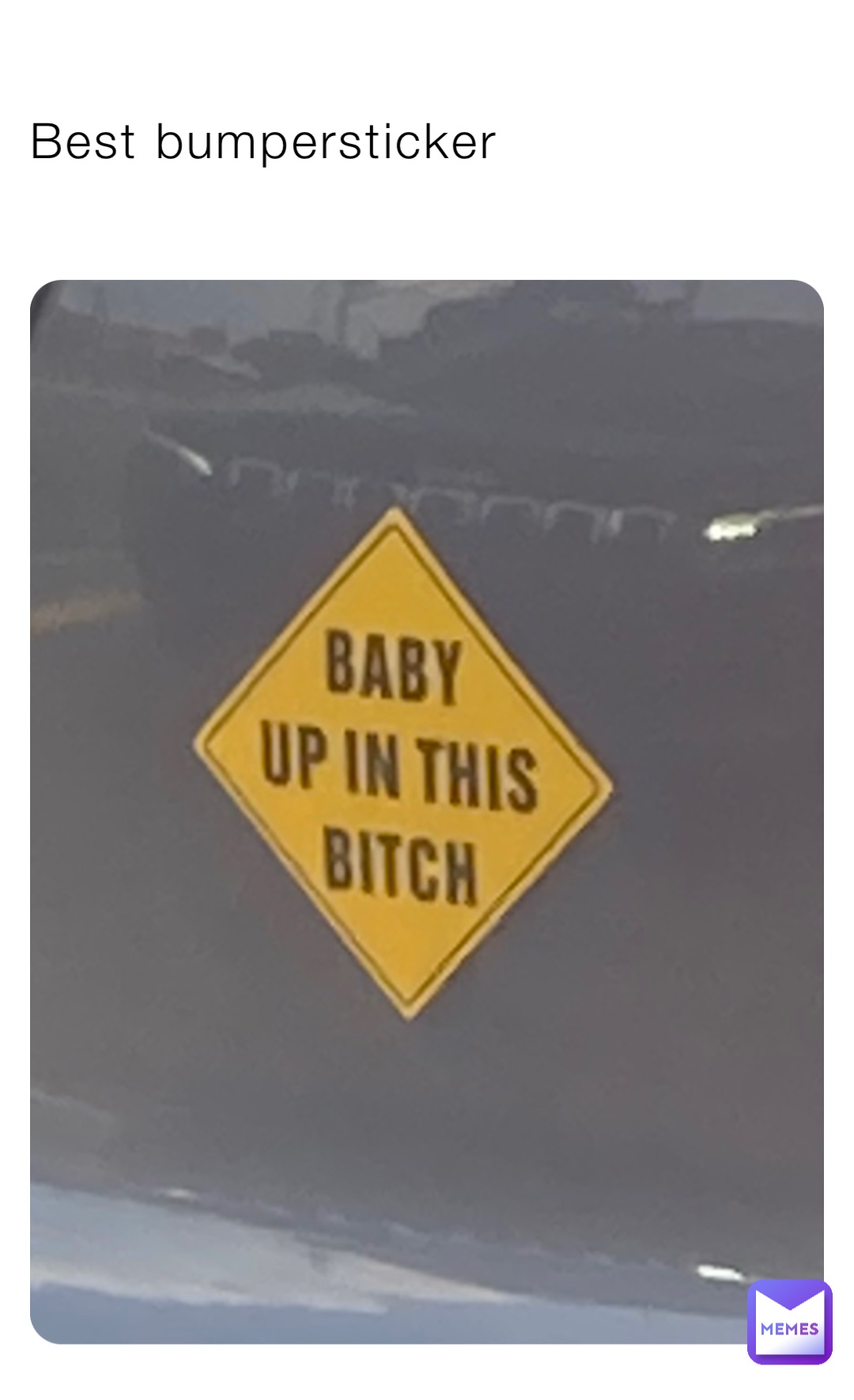 Best bumpersticker