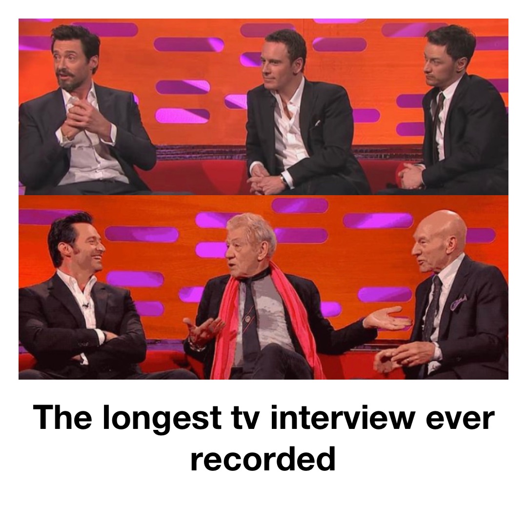 The longest tv interview ever recorded
