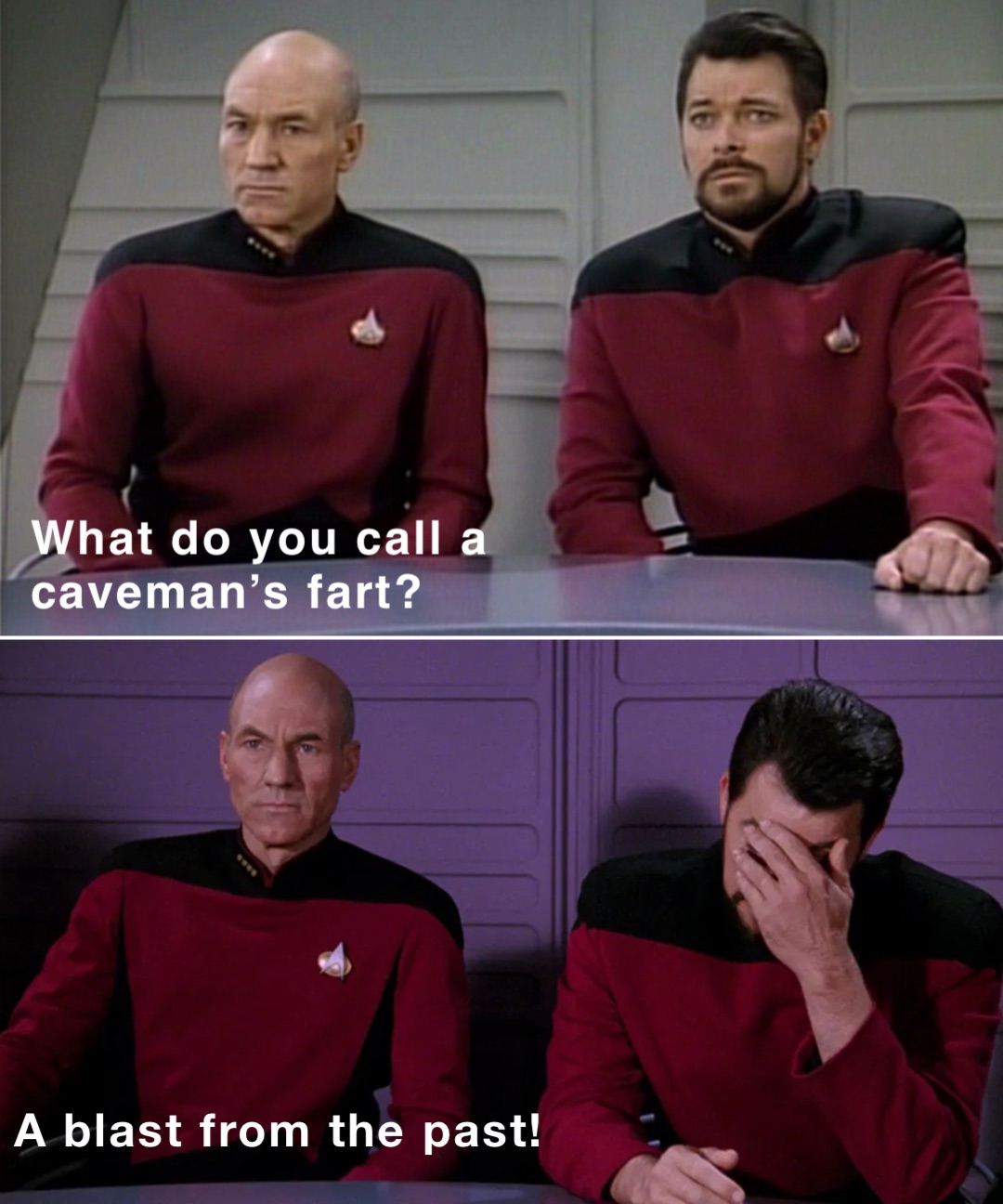 What do you call a caveman’s fart? A blast from the past!