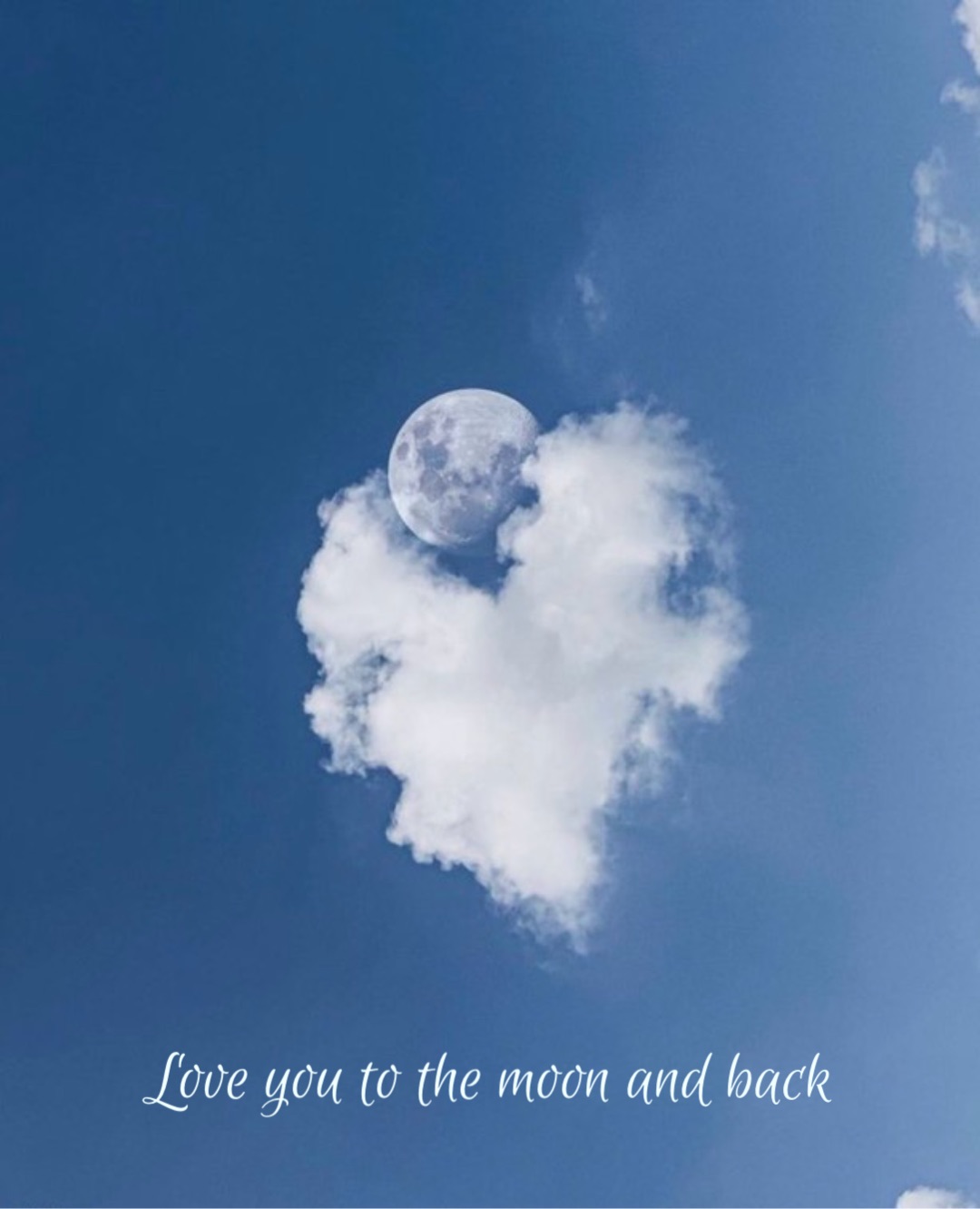 Love you to the moon and back