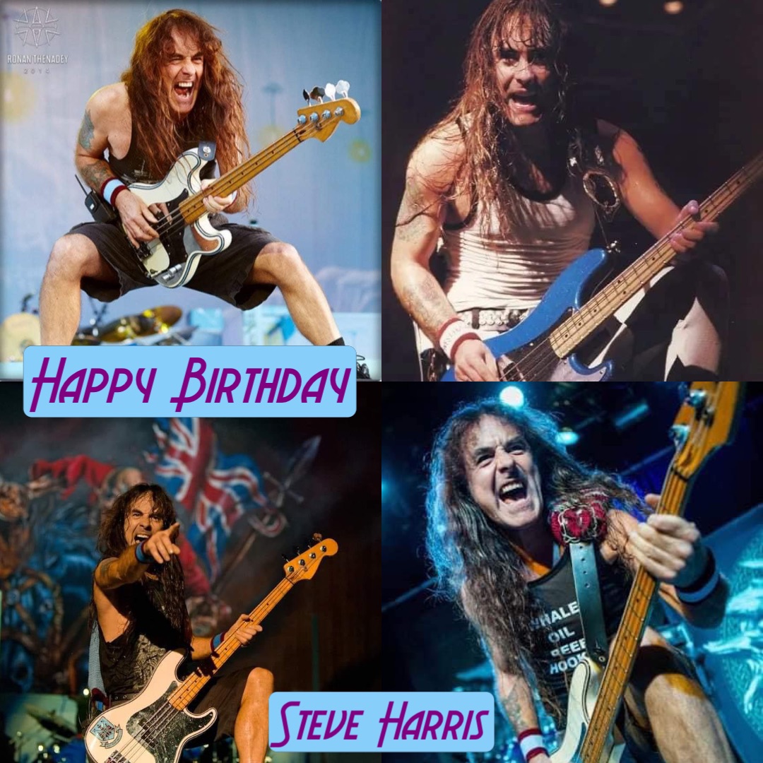 Happy Birthday Steve Harris