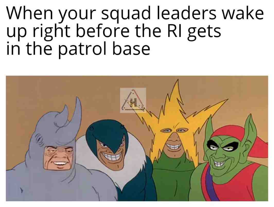 Meme shared by @patrolbasehero