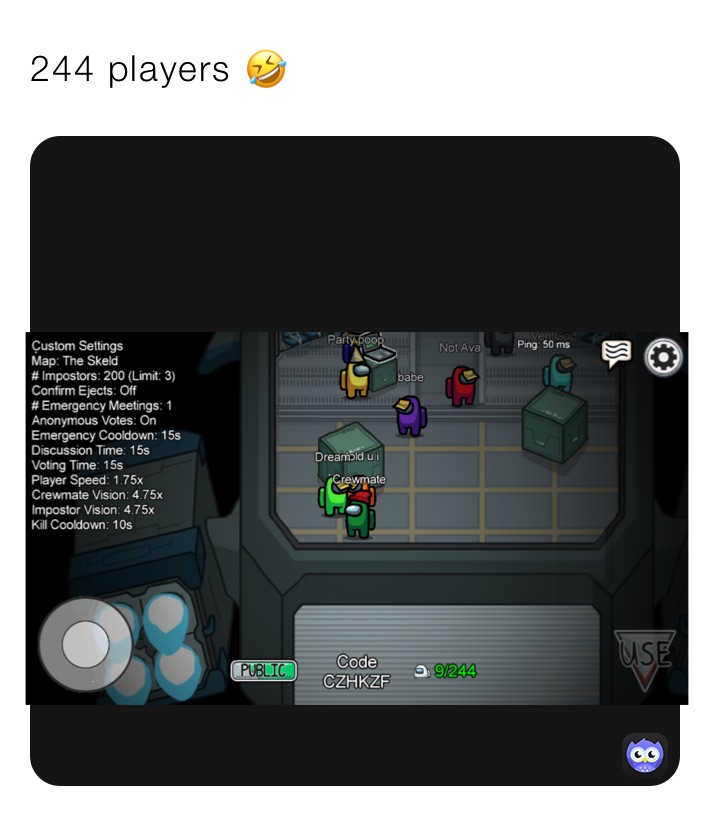 244 players 🤣 