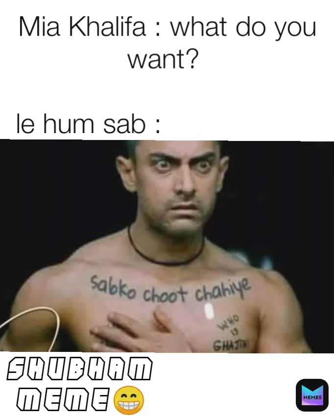 Meme by shubhamsinghaniya968