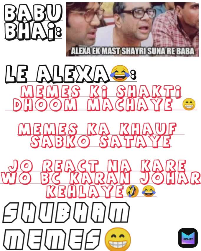 Meme by shubhamsinghaniya968