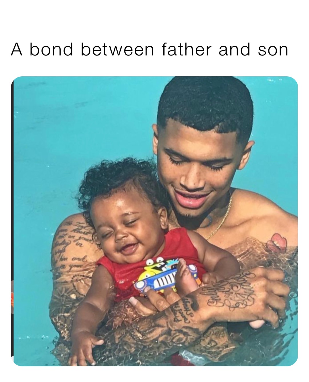 A bond between father and son