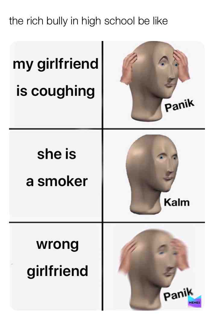 Ok im sorry but i have to do this everyone else is doing it #dailymemes #quarantine #quarantinememe #memes #meme #memesdaily #panik #p #a #b #c #funny #lol #lmao #lmfao #coronavirus #coronalife #coronaviruschallenge #corona #covid #covid19 #covid19memes #akward #memestagram #something #i #imadethis #sotrue #socialdistancing #socialmedia #sorry this is the only time i will do this i swear #kalm #gaming #gaminglife #gamingmemes #mymeme #notfunny #nothing #imsorry
