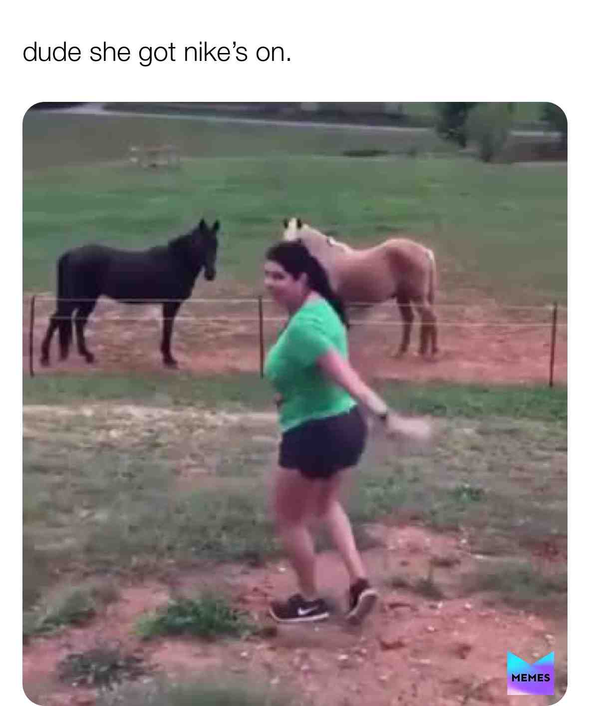 she do tho\ud83e\udd74
 #obama #funny #nike #one #horsies #dude #mememaker #dead #gorgeous