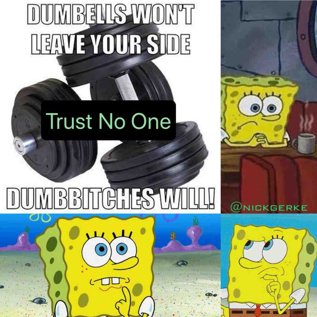 Trust no one
#fitness #meme #funny #humor #gym #coronavirus