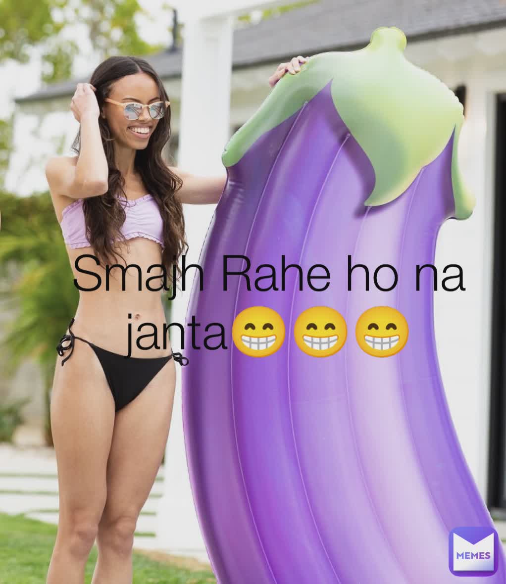 Smajh Rahe ho na janta😁😁😁