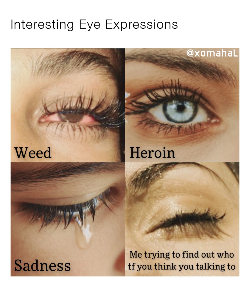 Interesting Eye Expressions