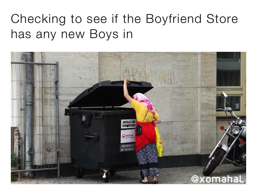 Checking to see if the Boyfriend Store has any new Boys in