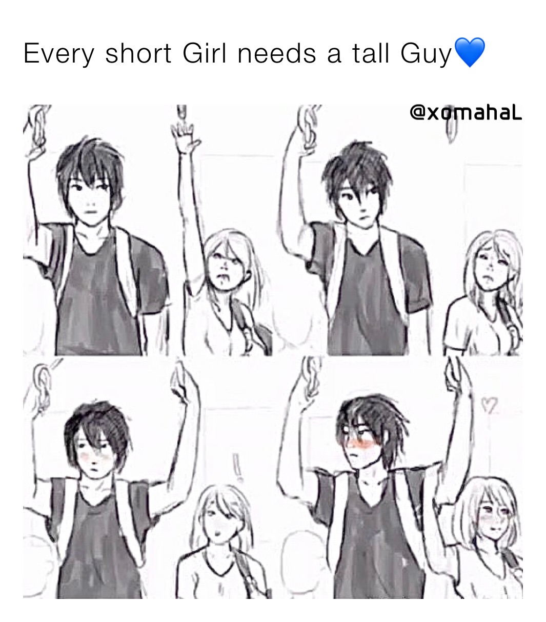 Every short Girl needs a tall Guy💙
