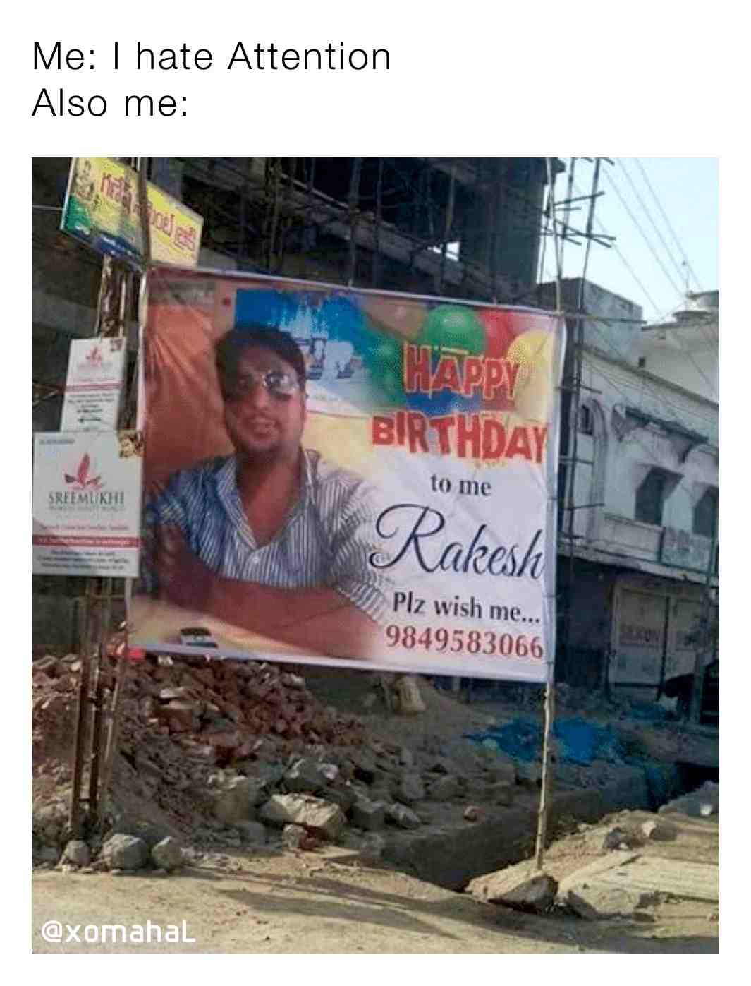 #attention #bday #rakesh #nochills #introvert #extrovert #birthday