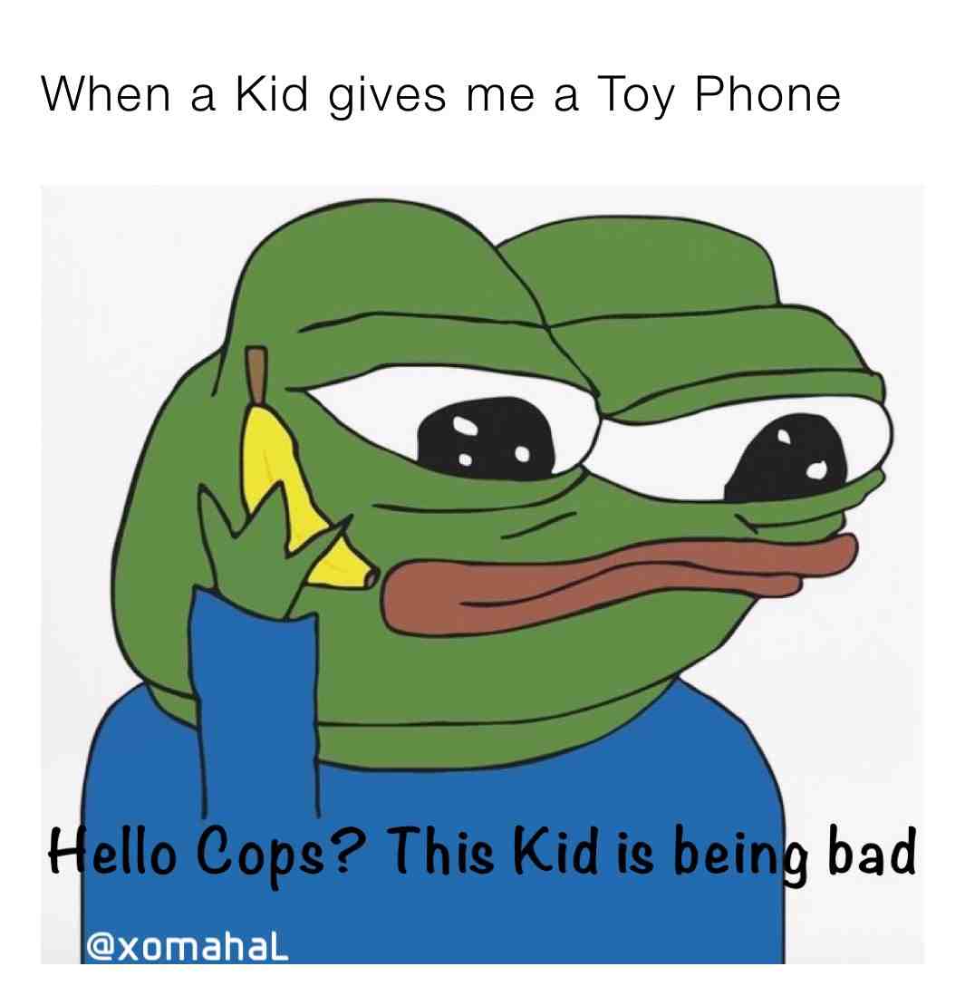 #when #kid #gives #toy #phone #cops #apuapustaja #funny #savage