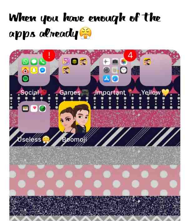 I downloaded this app and I think it had downloaded 3 of the same thing hahah #apps #annoying #annoyingapps #iphone #like4like #follow4follow #memes