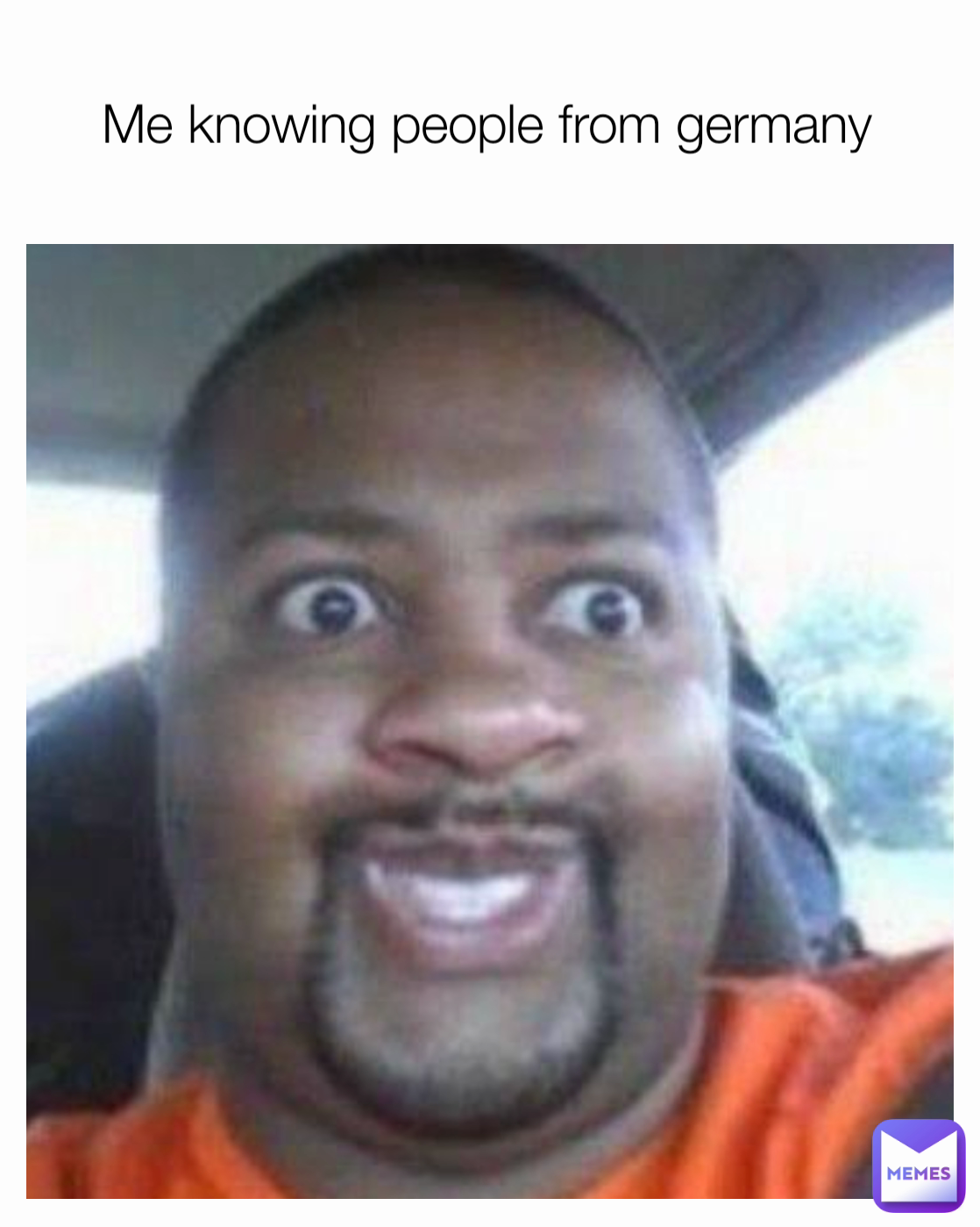 Me knowing people from germany